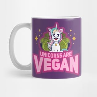 unicorns are vegan shirt funny vegetarian Mug